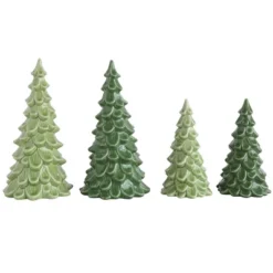 Storied Home Stoneware Tree, Set Of 2 Colors