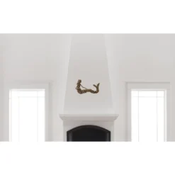 Driftwood Sitting Mermaid Wall Decoration - Storied Home