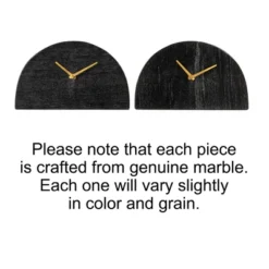 Storied Home Decorative Half Moon Marble Mantel Clock 15 Storied Home Decorative Half Moon Marble Mantel Clock -Interio Store GUEST 8d21b8eb d7bc 4313 82b4 91007bb55633