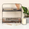 Storied Home 2-Tier Acacia Wood & Metal Stand -Interio Store GUEST 8d97460f ac65 467d b2c7 f866b201f828