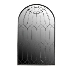 Arched Mirror With Iron Cage Design Wall Mirror - Storied Home -Interio Store GUEST 8eaa279a 2587 4a08 aeb0 c24601115162
