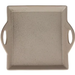 Storied Home Antique Elegance Stoneware Serving Tray With Handles, White 16 Storied Home Antique Elegance Stoneware Serving Tray With Handles, White -Interio Store GUEST 8ec97460 dd14 4297 b9da 8896f1837c60