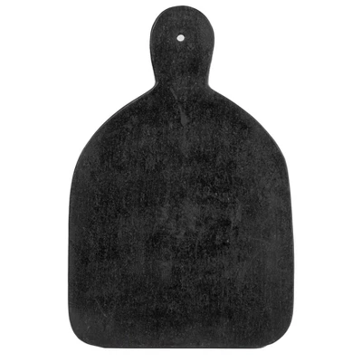 Storied Home Wide Marble Cutting Or Charcuterie Board With Handle, Black 6 Storied Home Wide Marble Cutting Or Charcuterie Board With Handle, Black - Image 4