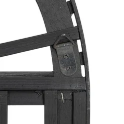 Storied Home Arched Bamboo And Wood Wall Shelf, Black 15 Storied Home Arched Bamboo And Wood Wall Shelf, Black -Interio Store GUEST 9381eb0d 9da8 490c 81e6 13ce116fe9a0