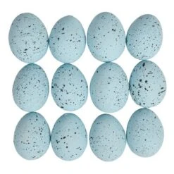 Storied Home Boxed Set Of 12 Blue Speckled Ceramic Robin Eggs 10 Storied Home Boxed Set Of 12 Blue Speckled Ceramic Robin Eggs -Interio Store GUEST 942809b2 7554 486c ba68 eb0deb58f7b0