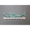 Metal Mermaid Wall Decor With 7 Hooks - Storied Home -Interio Store GUEST 9592659e 310b 4be9 8266 48231809c7fe