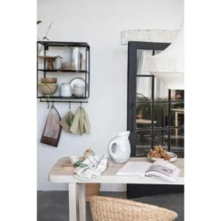 Storied Home Neutral Reactive Glaze Stoneware Pitcher -Interio Store GUEST 99f54c97 eefa 449b 82f9 72ceb738dae0