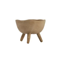 Storied Home Boho Terracotta Footed Bowl With Organic Edge -Interio Store GUEST 9abfb14a f4b9 4ff5 974e ca0e98766719