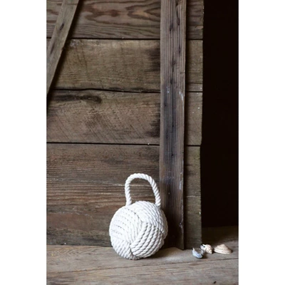 Rope Knot Door Stop - Tan - Storied Home 3 Rope Knot Door Stop - Tan - Storied Home