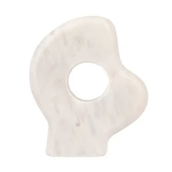 Storied Home Decorative Abstract Marble Sculptures, Set Of 2 Styles, White -Interio Store GUEST a2e5b524 be1f 4666 b620 1d655eaf2ee5