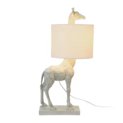 Resin Giraffe Table Lamp White - Storied Home -Interio Store GUEST a5c0d03b f378 4055 a9ee 64bfd4f52bf3