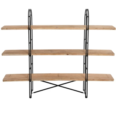 Eitri Wood And Metal Adjustable Shelving Unit 9 Eitri Wood And Metal Adjustable Shelving Unit - Image 7