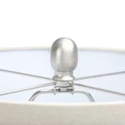 23" Ceramic Textured Striped Table Lamp - 3Storied Home -Interio Store GUEST ac5d14a6 d2d2 4127 a54f a0afbb30914d