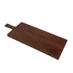 Storied Home Mango Wood Cheese/Cutting Board With Handle, Walnut Finish 11 Storied Home Mango Wood Cheese/Cutting Board With Handle, Walnut Finish -Interio Store GUEST acf42c6f f1ea 42cb b1e0 968fc7e11297