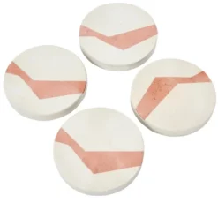 Round Coasters With Abstract Design, Set Of 4 -Interio Store GUEST acfaa9e2 321f 4384 9ada 5c5e5fa6b3bf