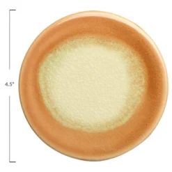 Storied Home Stoneware Reactive Glaze Coasters, Set Of 4