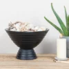 Storied Home Boho Wood Pedestal Serving Bowl 2 Storied Home Boho Wood Pedestal Serving Bowl -Interio Store GUEST b5729a18 ee00 4b09 be76 c3182a739477
