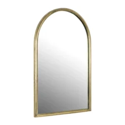 Arched Metal Wall Mirror Gold - Storied Home -Interio Store GUEST b70d6e99 5af3 4a4c 8d9c aa2efb43e94a