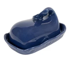 Storied Home Coastal Stoneware Whale Shaped Butter Dish 19 Storied Home Coastal Stoneware Whale Shaped Butter Dish -Interio Store GUEST b77b8ce0 b170 466a aa43 2230628ba486