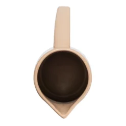 Storied Home Modern Stoneware Pitcher -Interio Store GUEST b77fef38 b3ab 4a57 bc23 c0ceaccccee0