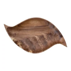 Storied Home Acacia Wood Tray, Abstract Shaped -Interio Store GUEST b91020ca ed26 43f8 934c fa6578f5fc58