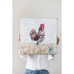 Rooster Decorative Wall Canvas - 3R Studios 17 Rooster Decorative Wall Canvas - 3R Studios -Interio Store GUEST bc280918 6c01 4b77 b30f 2d259ce978ad