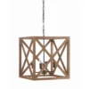 Metal/Wood Chandelier Natural Brown - Storied Home 2 Metal/Wood Chandelier Natural Brown - Storied Home -Interio Store GUEST c2e1bdaa 0f91 4cde 80c0 12d4b1d9a533
