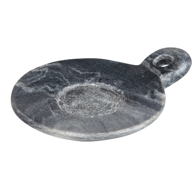 Storied Home Hand-Carved Marble Dish With Handle 11 Storied Home Hand-Carved Marble Dish With Handle - Image 9