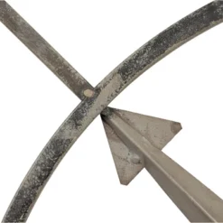 Storied Home Metal Compass Wall Décor, Distressed Silver -Interio Store GUEST c9a89873 3e46 4732 8d0b 3e2f1a1bd250