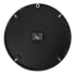 Storied Home Classic Round Metal Wall Clock, Antique Nickel Finish -Interio Store GUEST ca90638a dfa4 4a3d bda7 371987d1fbfd