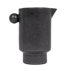 Storied Home Storied Home Modern Small Stoneware Pitcher Or Vase -Interio Store GUEST d775a5ea 5a20 478f b933 c16f3f63e3dd