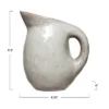 Storied Home Neutral Reactive Glaze Stoneware Pitcher 1 Storied Home Neutral Reactive Glaze Stoneware Pitcher -Interio Store GUEST da37fb1f f0f1 43ba a893 23074322c5fe