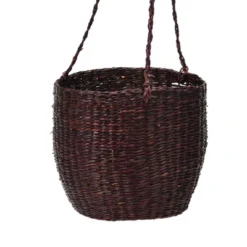Storied Home Hand-Woven Hanging Seagrass Basket/Planter -Interio Store GUEST e34ae69d 613e 4d4b 9f8f a3e379687baf