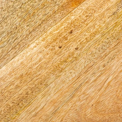 Storied Home Round Natural Mango Wood Footed Bowl Cake Stand 6 Storied Home Round Natural Mango Wood Footed Bowl Cake Stand - Image 4