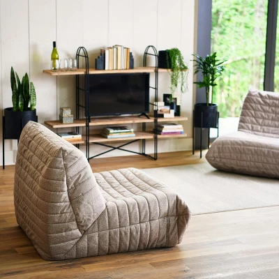 Eitri Wood And Metal Adjustable Shelving Unit 4 Eitri Wood And Metal Adjustable Shelving Unit - Image 2