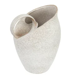 Storied Home 9 Inches 82-Ounce Textured Stoneware Pitcher In Reactive Glaze, White 21 Storied Home 9 Inches 82-Ounce Textured Stoneware Pitcher In Reactive Glaze, White -Interio Store GUEST e964e3b8 3972 4dcc ae3c 5ddd50e7f26e