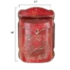 Storied Home Red Embossed Tin "Post" Letter Box -Interio Store GUEST e97feec2 bfbf 4c1c 9049 92d855c18e9d