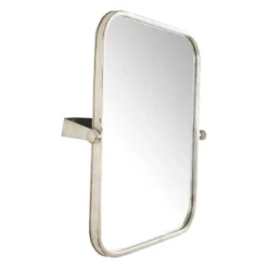 Metal Framed Pivoting Wall Mirror Silver - Storied Home -Interio Store GUEST e99ab560 cc61 4bc2 be4d ade6b9d43780
