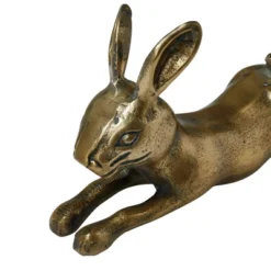 Storied Home Decorative Embossed Aluminum Rabbit, Antique Brass 12 Storied Home Decorative Embossed Aluminum Rabbit, Antique Brass -Interio Store GUEST e9bd5662 8be6 45f9 ba70 0c8c5e894ec0