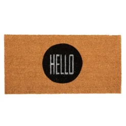 Coir Door Mat "Hello" - Storied Home 15 Coir Door Mat "Hello" - Storied Home -Interio Store GUEST f08b3800 170a 4fff a46a df5f04158057