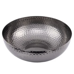 Storied Home Round Hammered Metal Bowl 17 Storied Home Round Hammered Metal Bowl -Interio Store GUEST f4157583 42aa 49e7 80e6 f1c7bec026c9