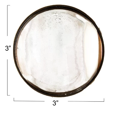 Storied Home Round Paperweight Magnifying Glass 3 Storied Home Round Paperweight Magnifying Glass