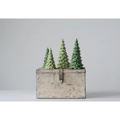 Storied Home Stoneware Tree, Set Of 2 Colors 4 Storied Home Stoneware Tree, Set Of 2 Colors - Image 2