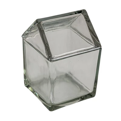 Storied Home 45-Ounce Glass House Shaped Jar With Lid, Clear 8 Storied Home 45-Ounce Glass House Shaped Jar With Lid, Clear - Image 6