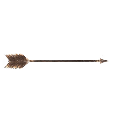27.5" Metal Arrow Wall Décor Distressed Rust Finish - 3R Studios 3 27.5" Metal Arrow Wall Décor Distressed Rust Finish - 3R Studios