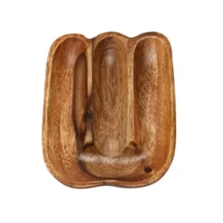 Storied Home Acacia Wood Divided Tray, Natural -Interio Store GUEST ffb21578 188a 4750 a80f ebadbecfb5f9